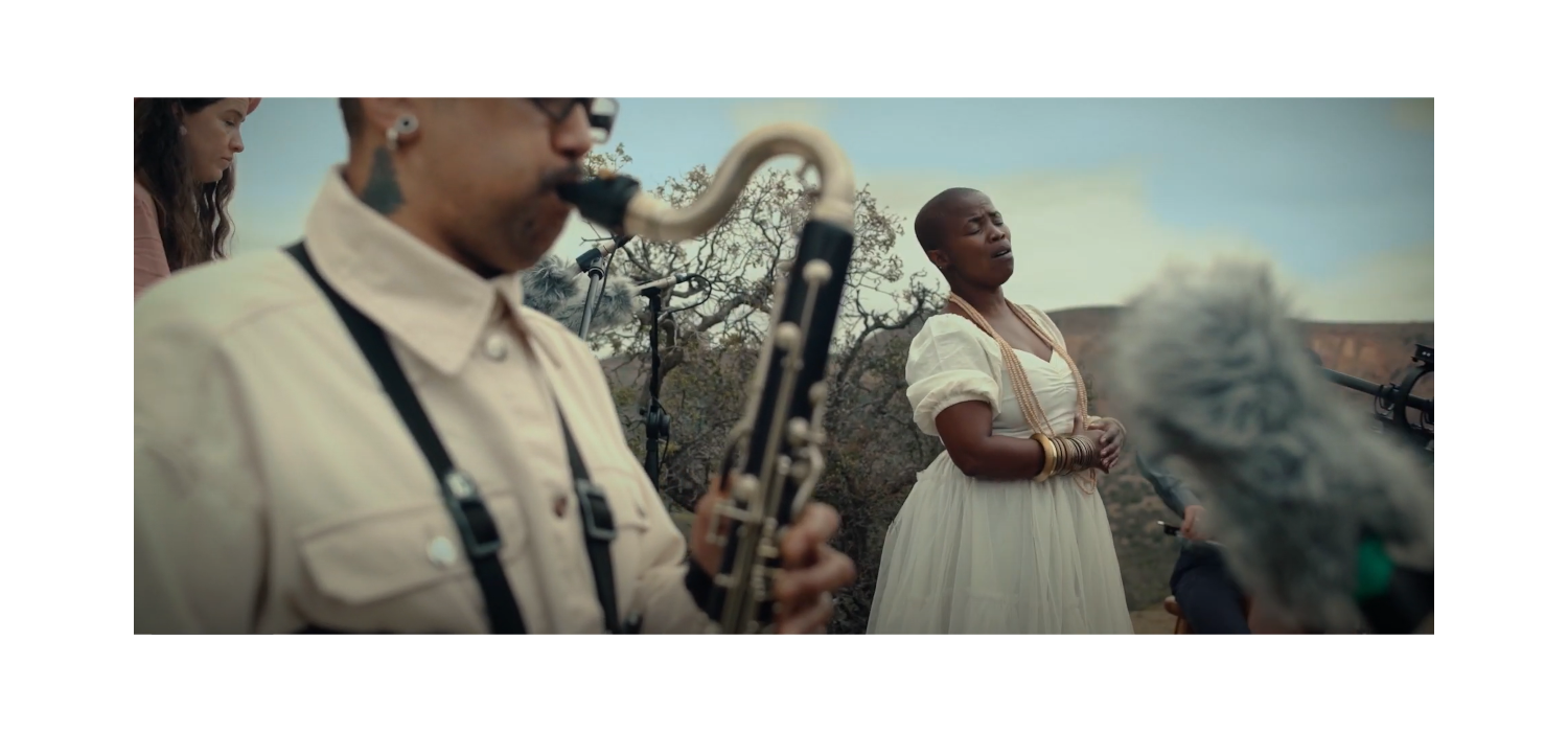 Zolani Mohala (The One who Sings) performs at the online BASA Awards.