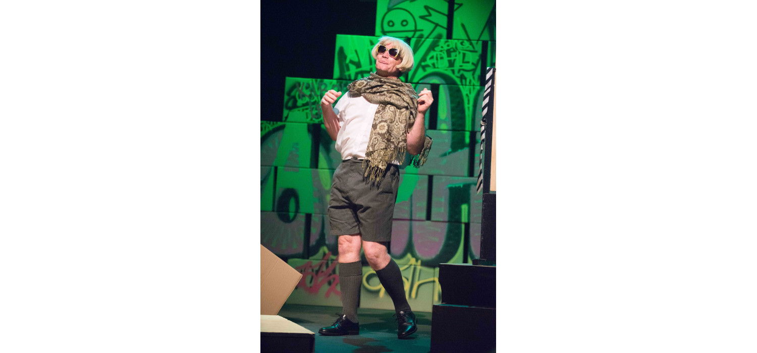 Photo credit: Aaron McIlroy pictured onstage in ADHD by Val Adamson
