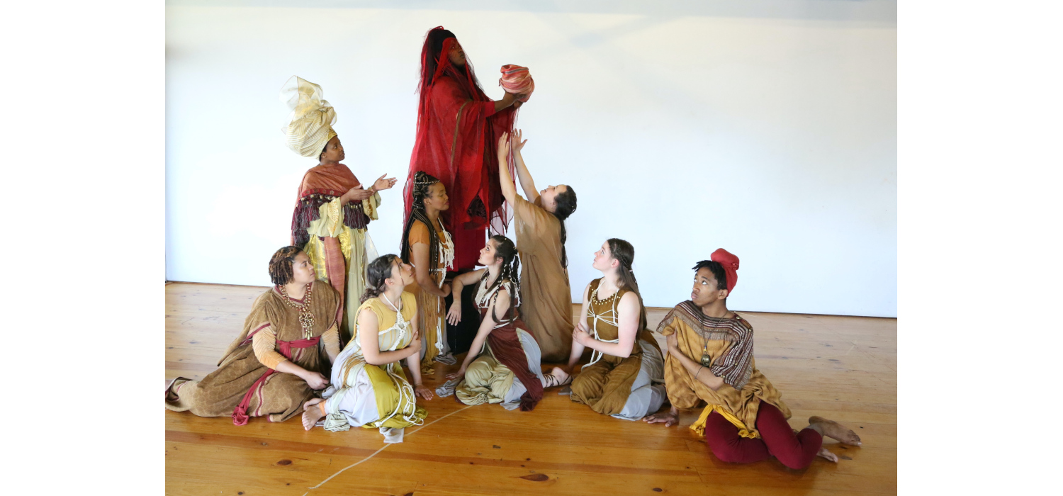 Some of the cast of Women of Owu. Photo by Rob Keith.