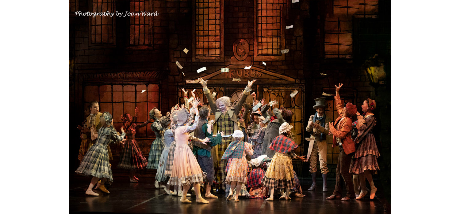 Cape Town City Ballet’s production of Veronica Paeper's A Christmas Carol - The Story of Scrooge
