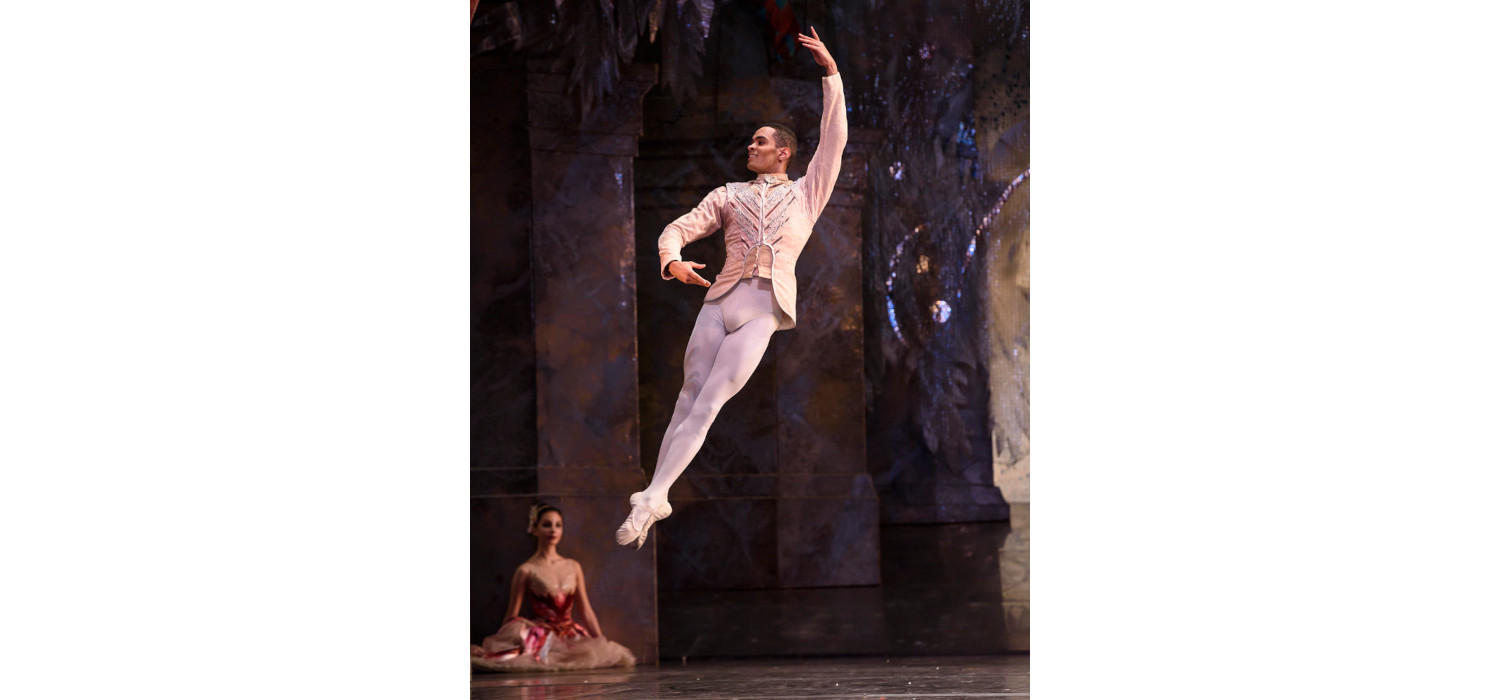 Brandon Lawrence as Prince in The Nutcracker. Photo credit: Bill Cooper.