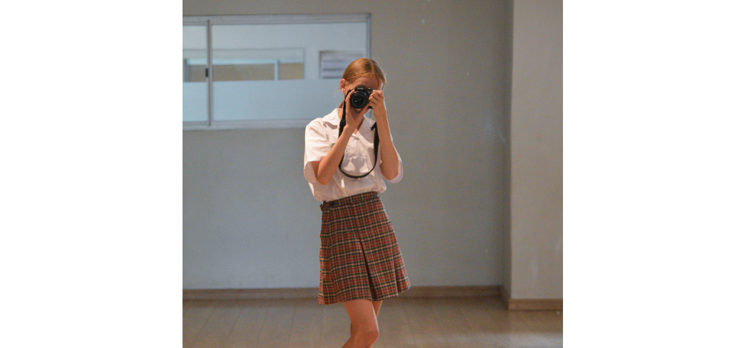 Emma-Jean Galliard at rehearsals