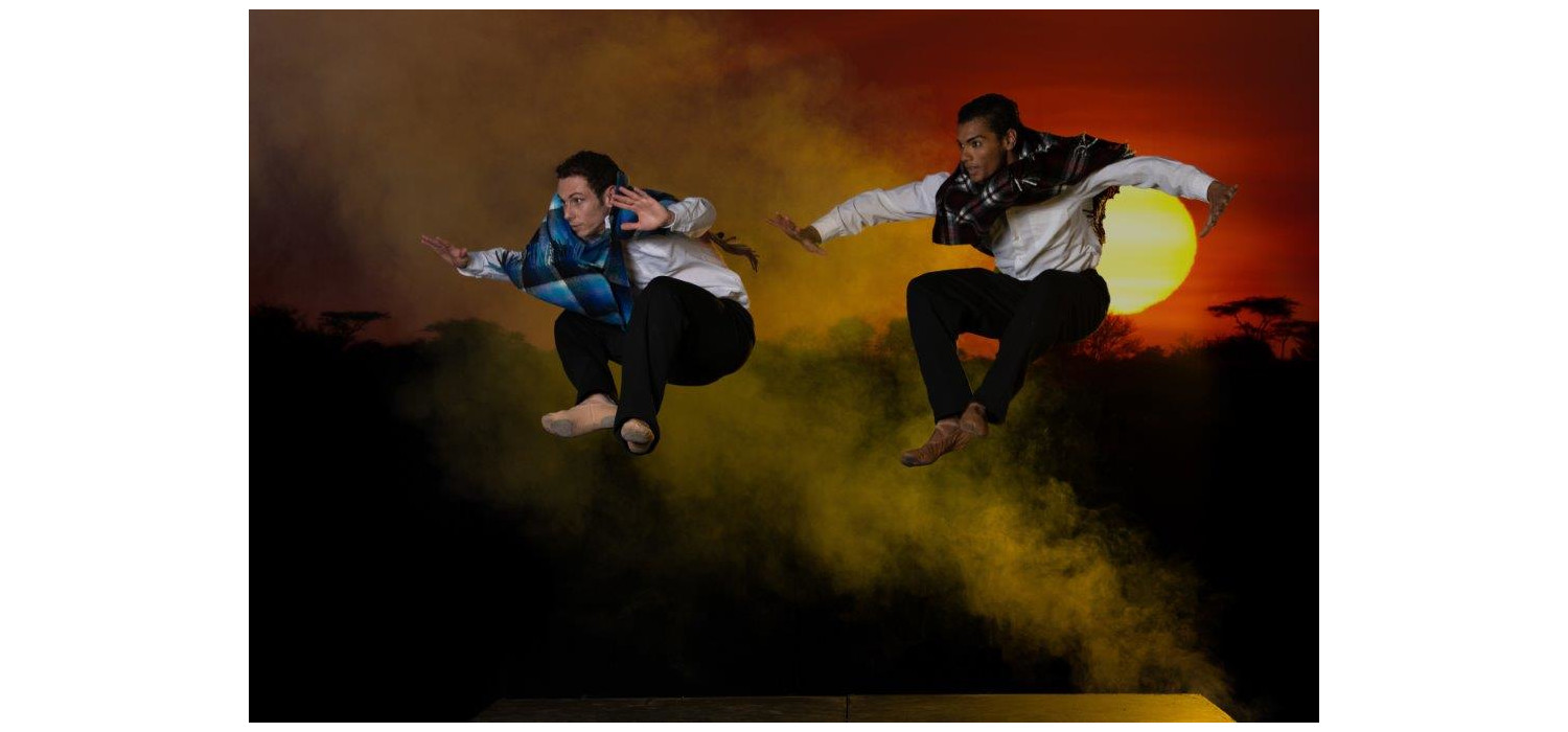 Mario Gaglione and Revil Yon - LEGAE - Joburg Ballet 2021. Photo: Lauge Sorensen.