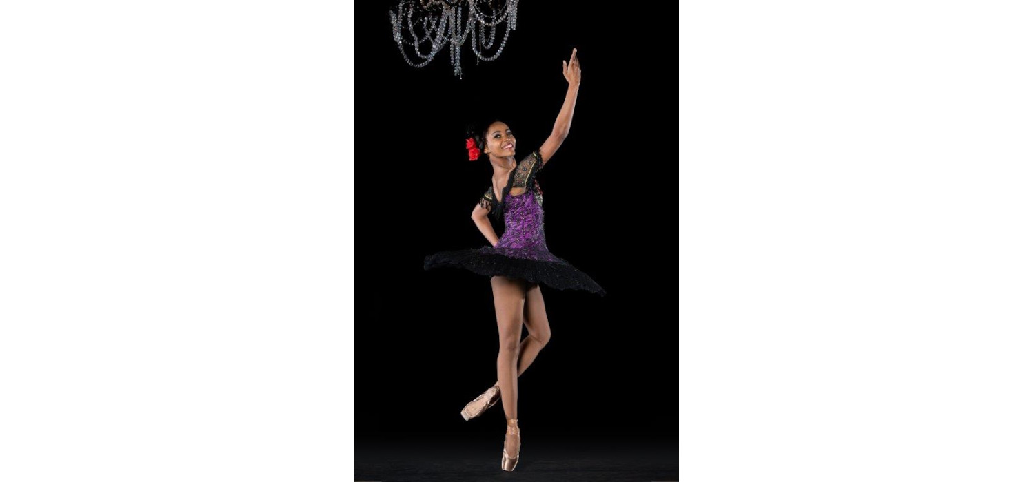 Monike Cristina - PAQUITA - Joburg Ballet 2021. Photo: Lauge Sorensen.