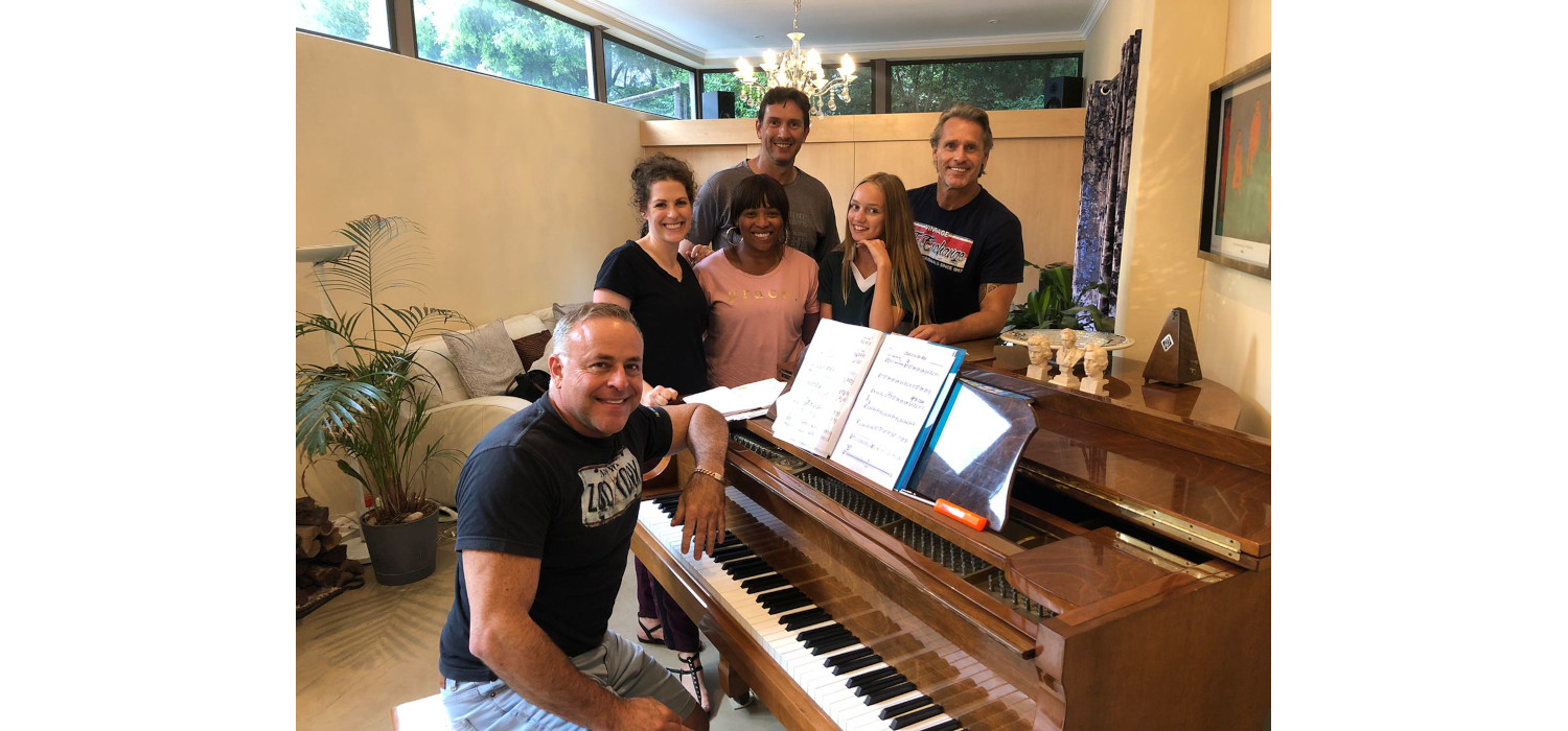 Music of the Night rehearsal