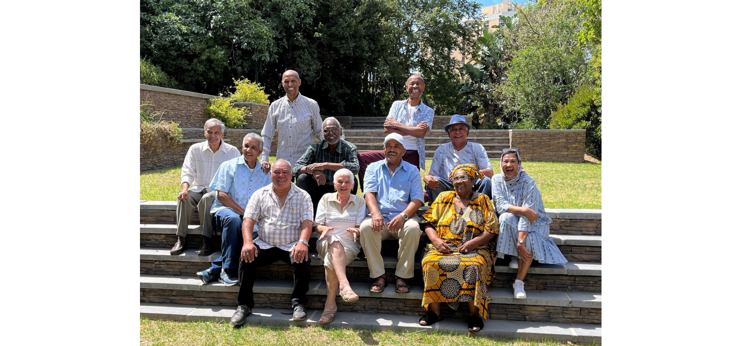Some of the cast of Terry Fortune's Golden Oldies. Photo by Fahiem Stellenboom.