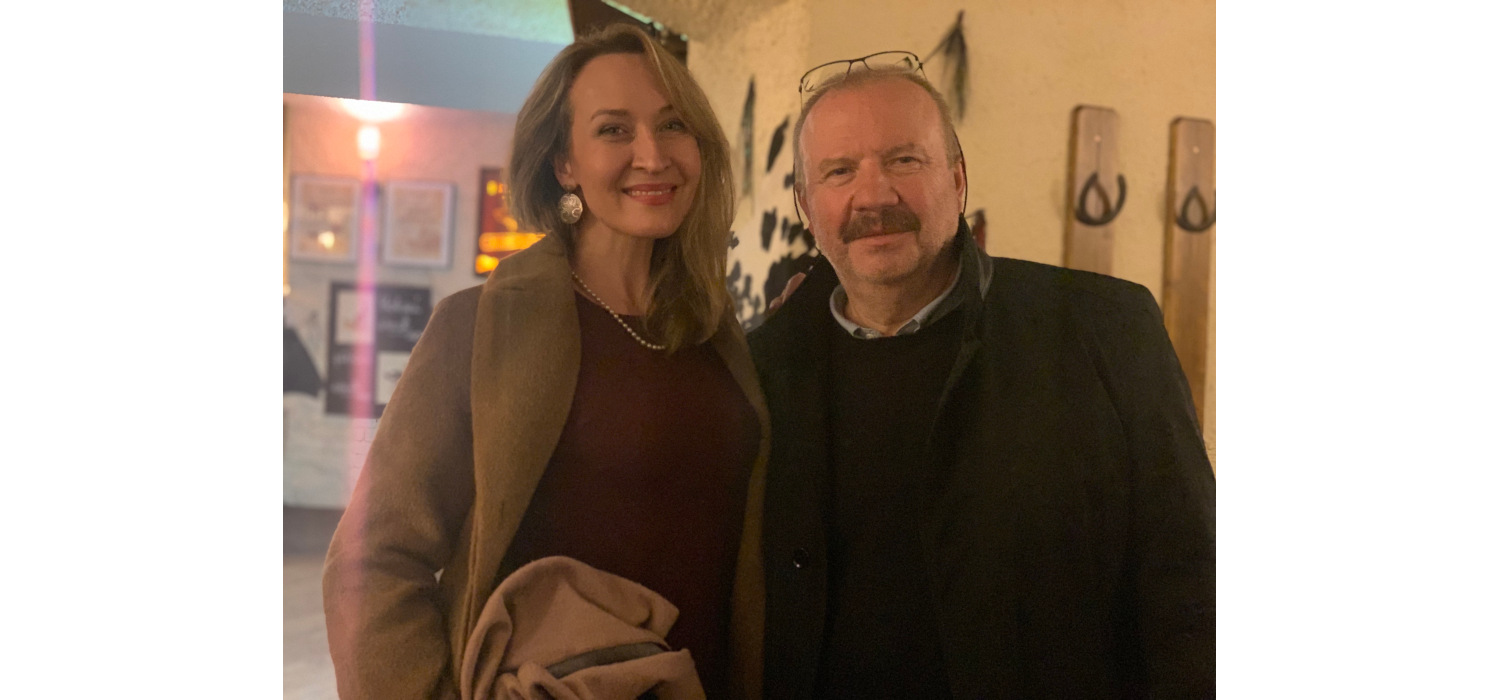 Alice Gillham and Stanislav Moša in Brno, Czech Republic.