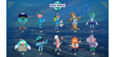 Meat World mascot