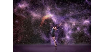 Gabriella Ghiaroni in Celestial Bodies by choreographer Mario Gaglione. JOBURG BALLET 2025. Phot:o Lauge Sorensen.