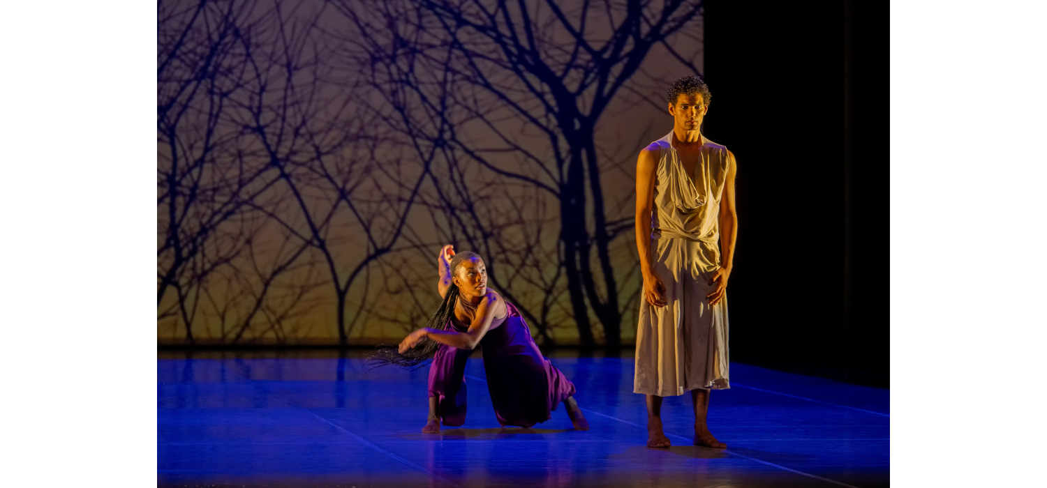 Latoya Mokoena and Revil Yon Salomé - SCARCITY - Joburg Ballet 2024. Photo: Lauge Sorensen.