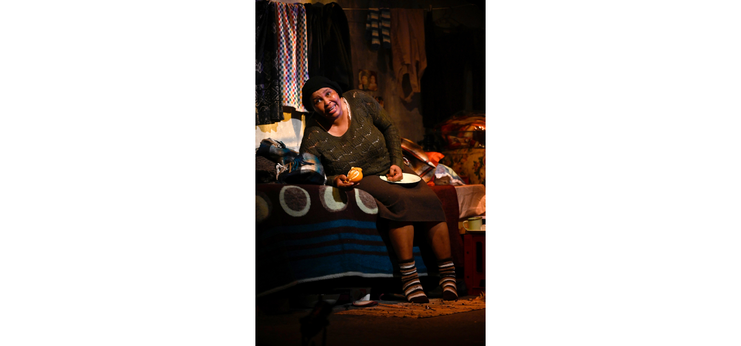 Mpume Mthombeni in Isidlamlilo / The Fire Eater.