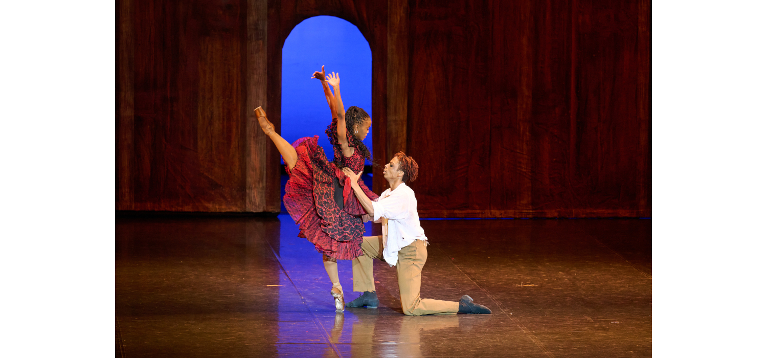Carmen - Latoya Mokoena and Miles Carrott.